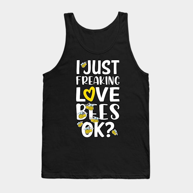 Love Bees Tank Top by KsuAnn